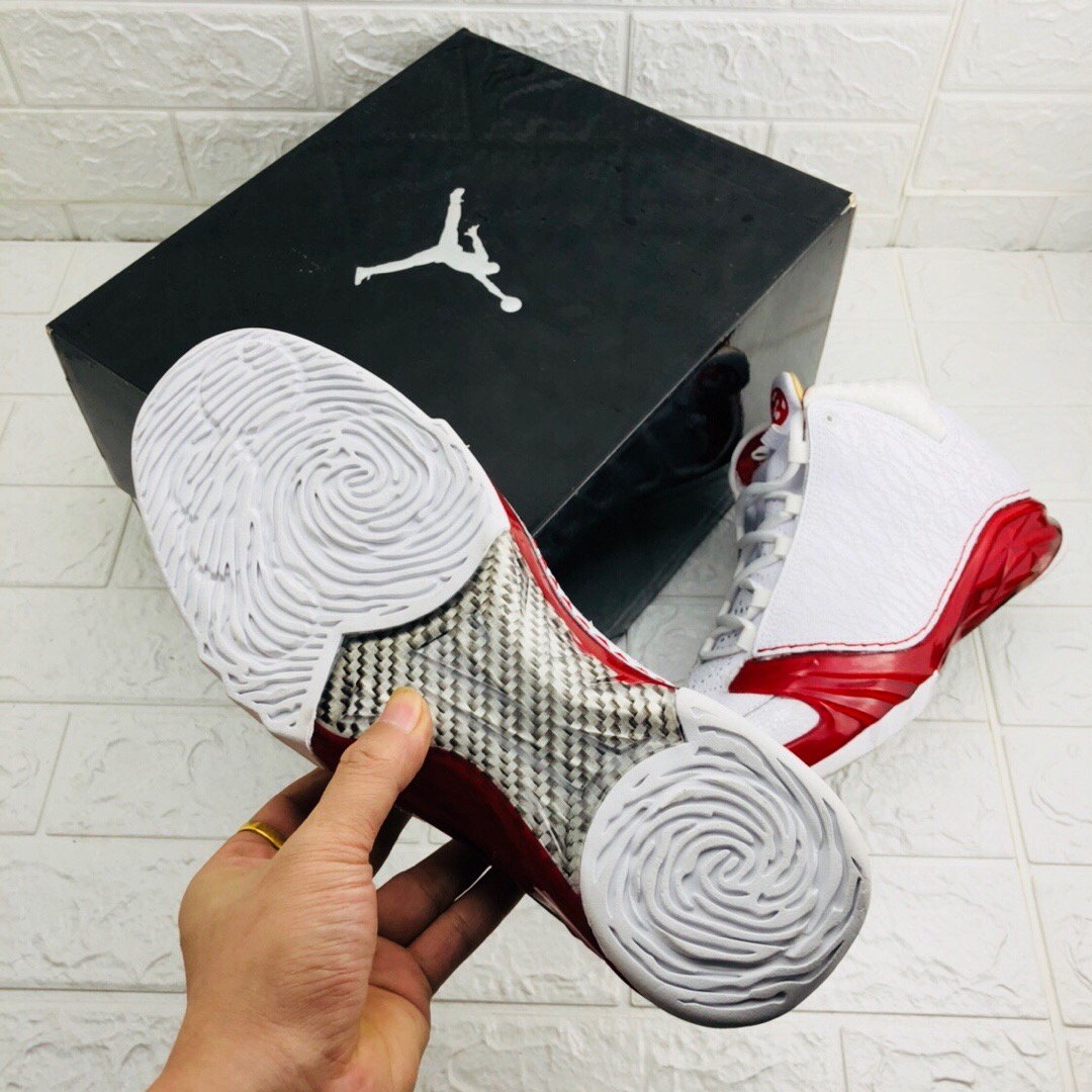 Authentic Air Jordan 23 White Red